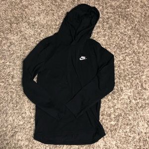 Nike lightweight black hoodie